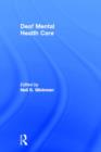 Deaf Mental Health Care - Book