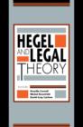 Hegel and Legal Theory - Book