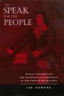 To Speak for the People : Public Opinion and the Problem of Legitimacy in the French Revolution - Book