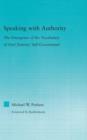 Speaking with Authority : The Emergence of the Vocabulary of First Nations' Self-Government - Book