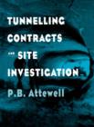 Tunnelling Contracts and Site Investigation - Book