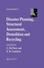 Disaster Planning, Structural Assessment, Demolition and Recycling - Book