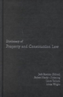 Dictionary of Property and Construction Law - Book