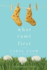 What Came First - Book