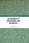 Sustainability Governance and Hierarchy - eBook