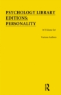 Psychology Library Editions: Personality : 16 Volume Set - eBook