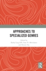 Approaches to Specialized Genres - eBook