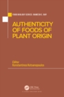 Authenticity of Foods of Plant Origin - eBook