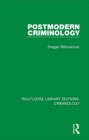 Postmodern Criminology - eBook
