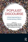 Populist Discourse : Critical Approaches to Contemporary Politics - eBook