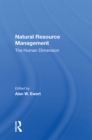 Natural Resource Management : The Human Dimension - eBook