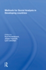 Methods For Social Analysis In Developing Countries - eBook