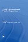 Farmer Participation And Irrigation Organization - eBook