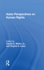 Asian Perspectives On Human Rights - eBook