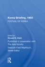 Korea Briefing, 1993 : Festival Of Korea Edition - eBook