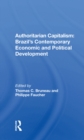 Authoritarian Capitalism : Brazil's Contemporary Economic And Political Development - eBook