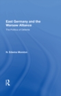 East Germany And The Warsaw Alliance - eBook