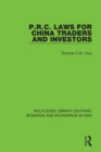 P.R.C. Laws for China Traders and Investors : Second Edition, Revised - eBook