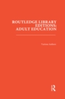 Routledge Library Editions: Adult Education - eBook