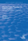 Effective Policy, Planning and Implementation : Volume 2: Information Management in Social Services - eBook