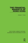 The Financial Markets of Hong Kong - eBook