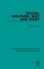 Social Welfare: Why and How? - eBook