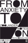 From Anxiety to Zoolander : Notes on Psychoanalysis - eBook