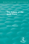 The Future of the Sixth Form - eBook