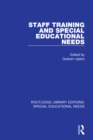 Staff Training and Special Educational Needs - eBook