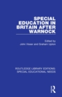 Special Education in Britain after Warnock - eBook