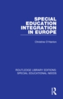 Special Education Integration in Europe - eBook