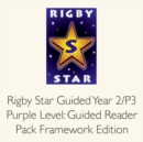 Rigby Star Guided Year 2/P3 Purple Level: Guided Reader Pack Framework Edition - Book