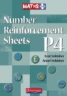 Number Reinforcement Worksheets P4 - Book