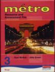 Metro 3 Rouge: Resource and Assessment File with CD-ROM - Book