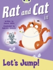 Bug Club Guided Fiction Reception Red C Rat and Cat in Let's Jump - Book