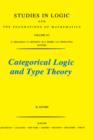 Categorical Logic and Type Theory : Volume 141 - Book