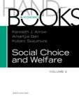Handbook of Social Choice and Welfare : Volume 2 - Book