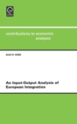 An Input-output Analysis of European Integration - Book