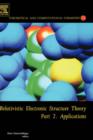 Relativistic Electronic Structure Theory : Part 2. Applications Volume 14 - Book