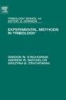 Experimental Methods in Tribology : Volume 44 - Book