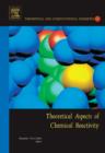 Theoretical Aspects of Chemical Reactivity : Volume 19 - Book