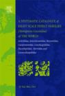 A Systematic Catalogue of Eight Scale Insect Families (Hemiptera: Coccoidea) of the World : Aclerdidae, Asterolecaniidae, Beesoniidae, Carayonemidae, Conchaspididae, Dactylopiidae, Kerriidae and Lecan - Book
