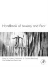 Handbook of Anxiety and Fear : Volume 17 - Book