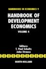 Handbook of Development Economics - Book