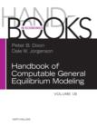 Handbook of Computable General Equilibrium Modeling : Volume 1B - Book