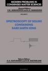 Spectroscopy of Crystals Containing Rare Earth Ions - eBook
