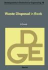 Waste Disposal in Rock - eBook