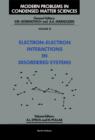 Electron-Electron Interactions in Disordered Systems - eBook