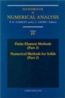 Finite Element Methods (Part 2), Numerical Methods for Solids (Part 2) : Volume 4 - Book