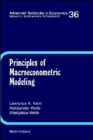 Principles of Macroeconometric Modeling : Volume 36 - Book